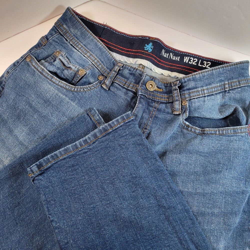 Men's Nat Nast Luxury Originals Denim Jeans W32 L32